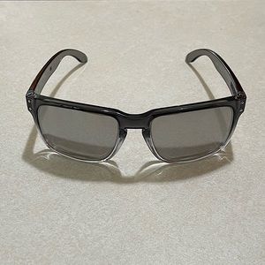 Oakley Sunglasses 009102-A9 Dark Ink Fade | Chrome Iridium Polarized Lens